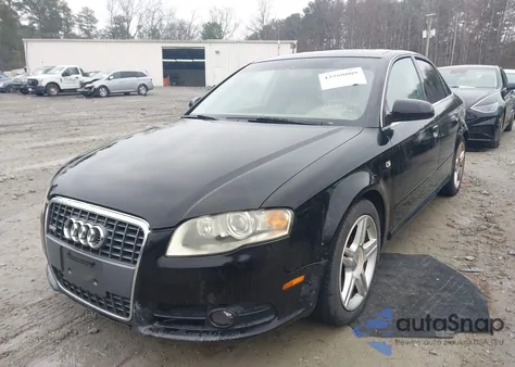 2008 Audi A4 2.0T из США, поврежденный, VIN WAUAF78E28A069710